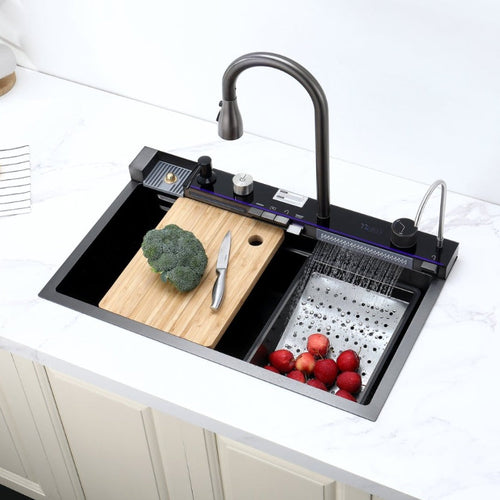 304 Stainless Steel Kitchen Sink – Durable & Noise-Reducing Design