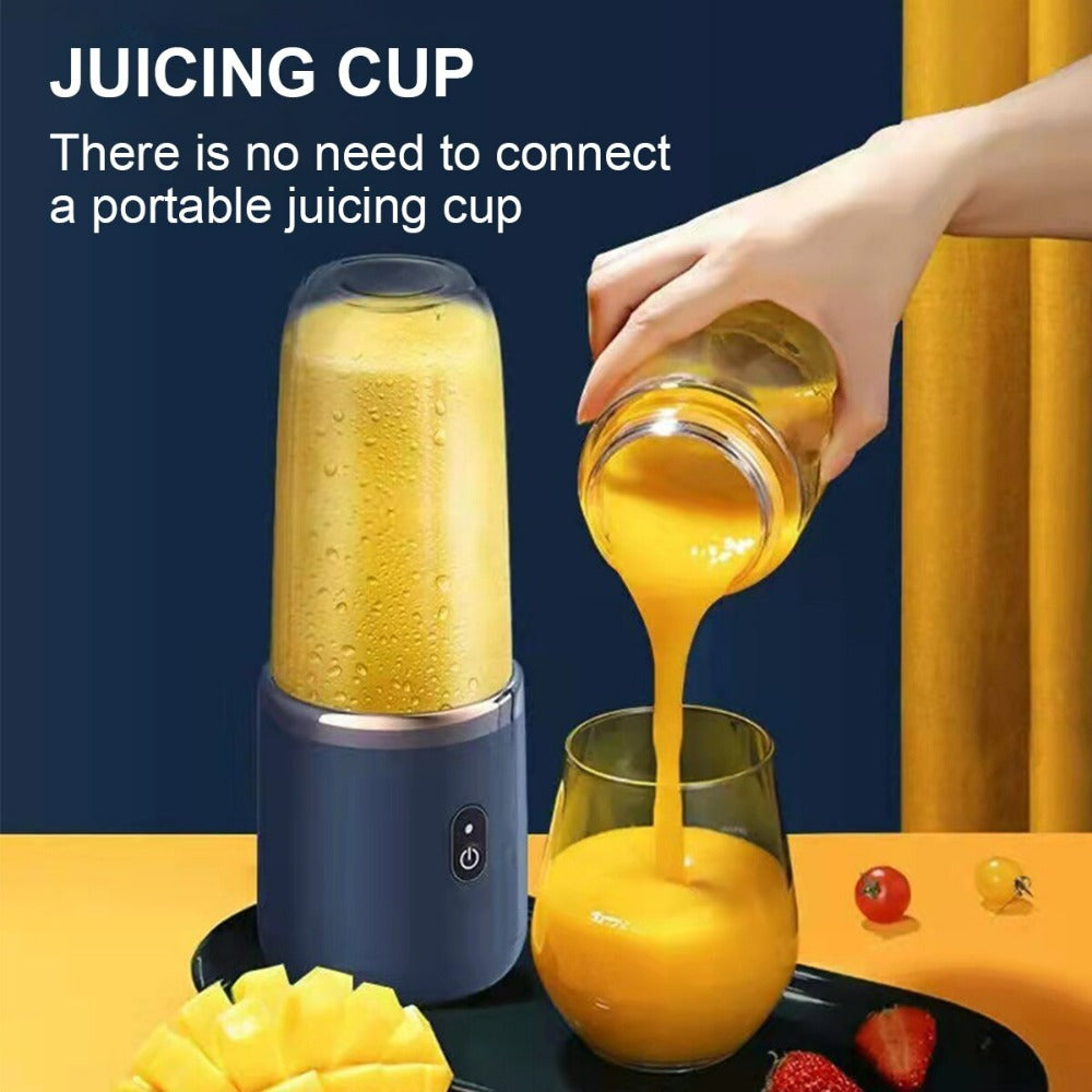 400ml 6-Blade Portable USB Blender – Powerful & Travel-Friendly