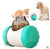 Wheeled Treat-Dispensing Interactive Toy for Dogs & Cats