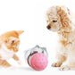 Wheeled Treat-Dispensing Interactive Toy for Dogs & Cats