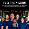 Fire Department Coffee Skull-Crushing Espresso Dark Roast Premium Ground Coffee, 12 oz