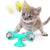 Rotating Windmill Scratch & Teeth Cleaning Toy for Cats