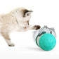 Wheeled Treat-Dispensing Interactive Toy for Dogs & Cats