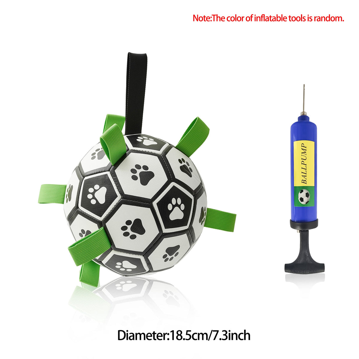 Inflatable Soccer Ball Training Toy for Large Dogs