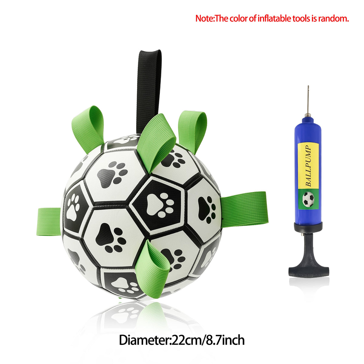 Inflatable Soccer Ball Training Toy for Large Dogs