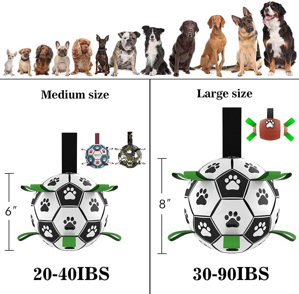 Inflatable Soccer Ball Training Toy for Large Dogs