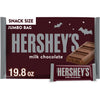 Hershey's Milk Chocolate Snack Size, Halloween Candy Jumbo Bag, 19.8 oz