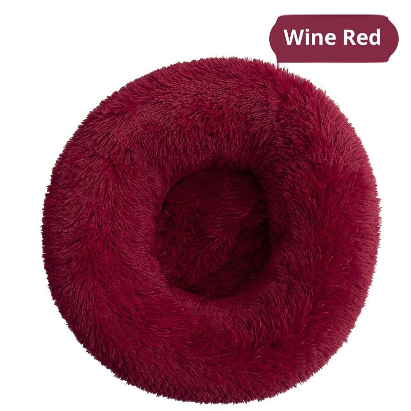 Plush Winter Warm Bed for Cats & Dogs