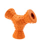 Durable Treat-Dispensing Trihedron Toy for Pets