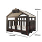 Indoor Solid Wood Doghouse