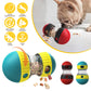 Slow-Feed Puzzle Tumbler Treat-Dispensing Toy for Dogs