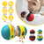 Slow-Feed Puzzle Tumbler Treat-Dispensing Toy for Dogs