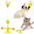 Rotating Windmill Scratch & Teeth Cleaning Toy for Cats