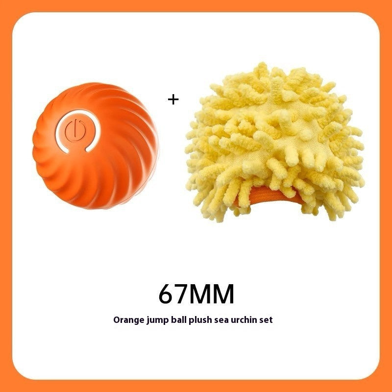 Bite-Resistant Rubber Ball Chew Toy for Dogs & Puppies