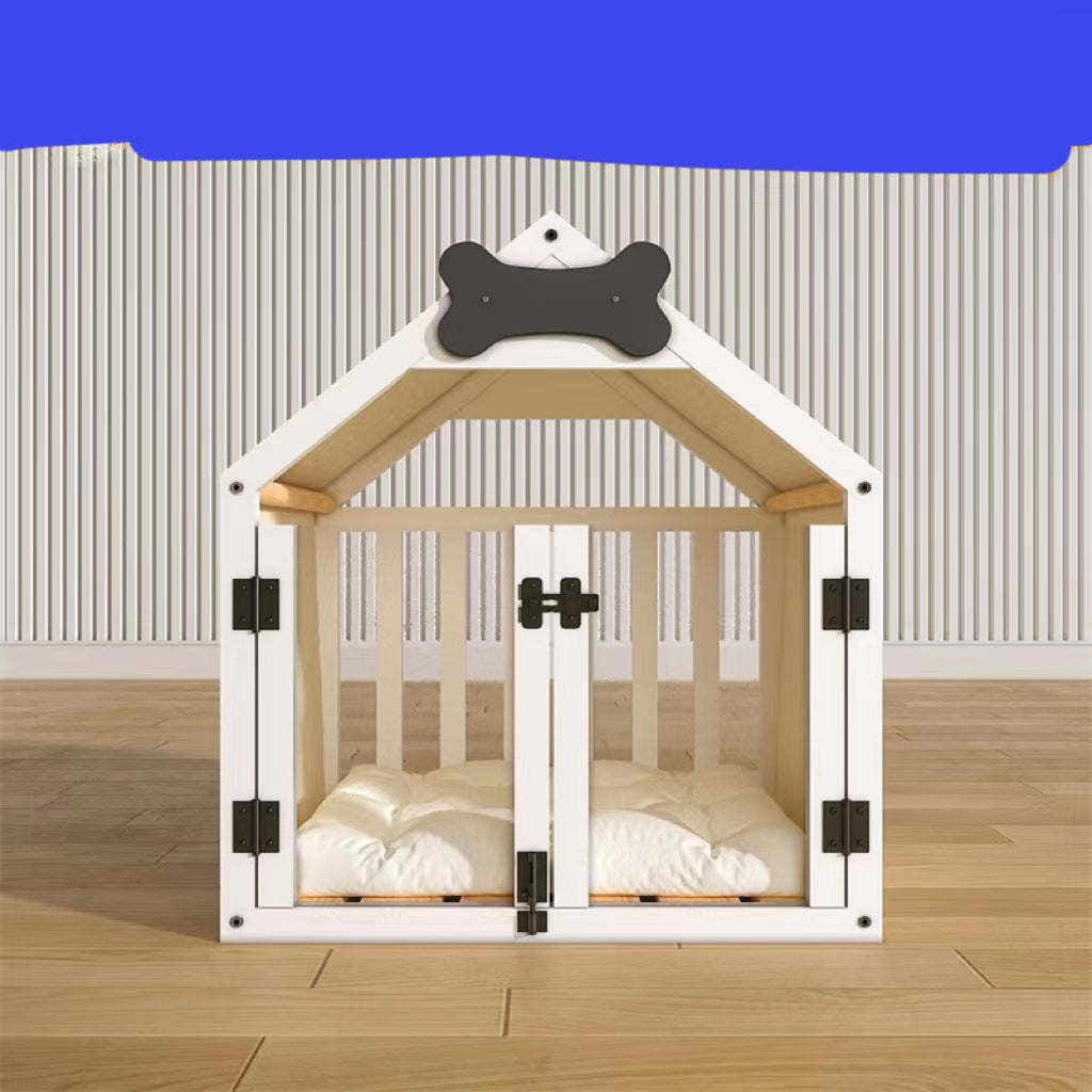 Indoor Solid Wood Doghouse