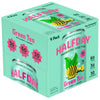 Halfday Prebiotic Green Iced Tea Drink, Honey Ginseng, 6g Fiber, 12 oz, 4 Pack