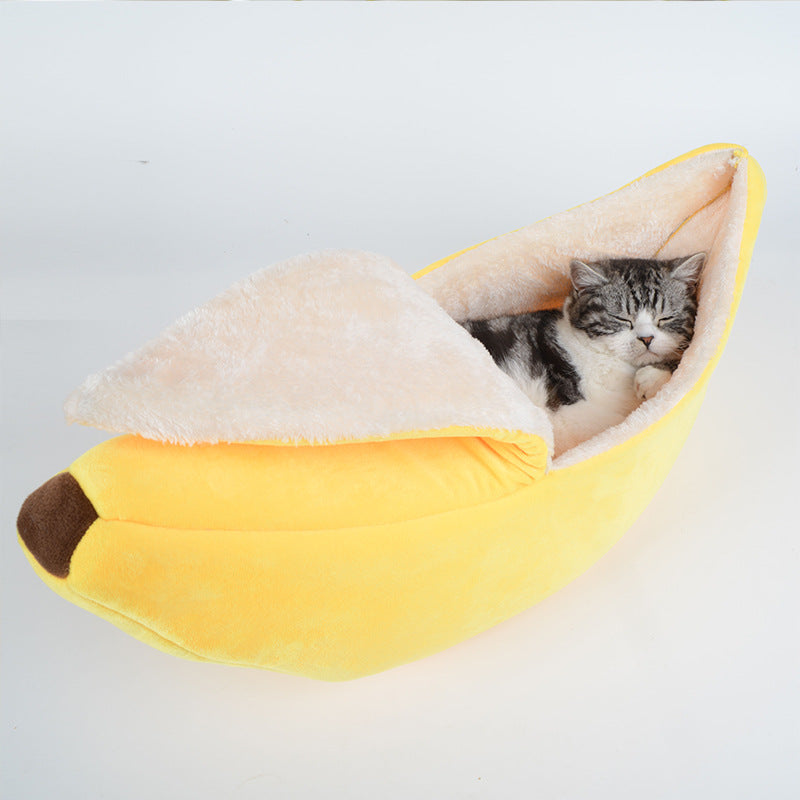 Four Seasons Banana-Shape Pet Nest