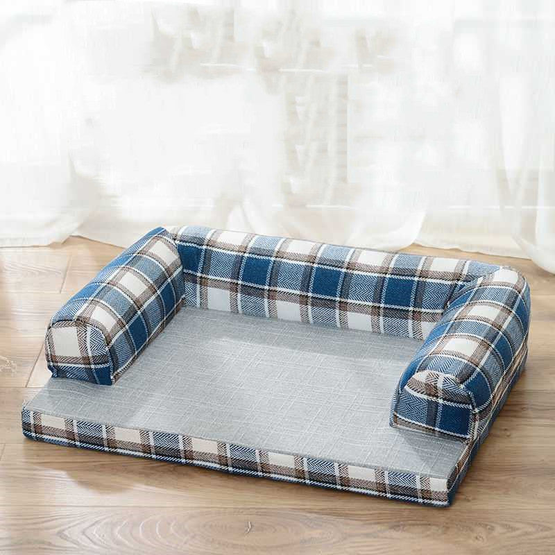 Scratch-Resistant Linen Dog Sofa Bed