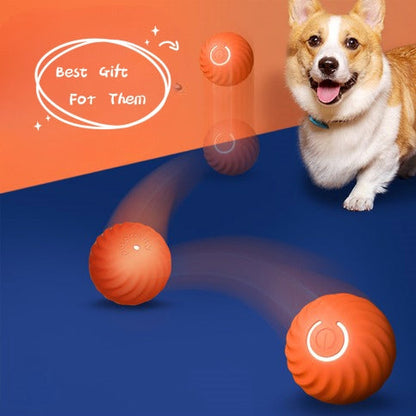 Bite-Resistant Rubber Ball Chew Toy for Dogs & Puppies