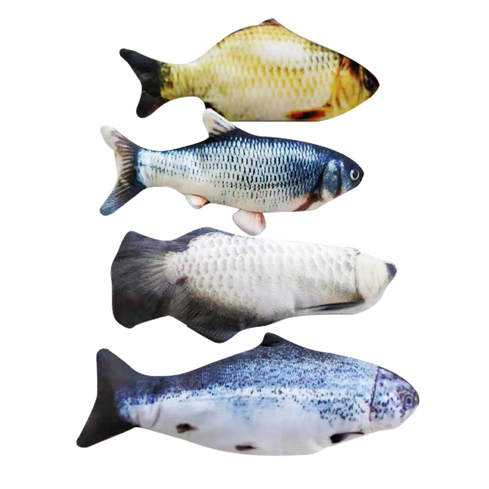 Electric Jumping Fish Simulation Toy for Cats