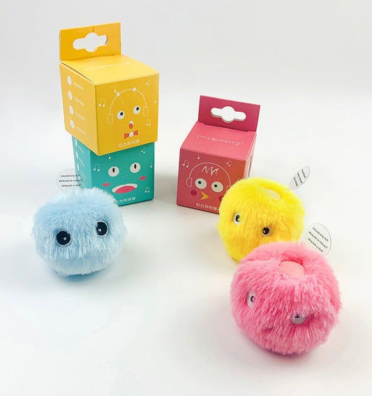 Light-Up Catnip Teaser Ball Toy for Cats & Dogs