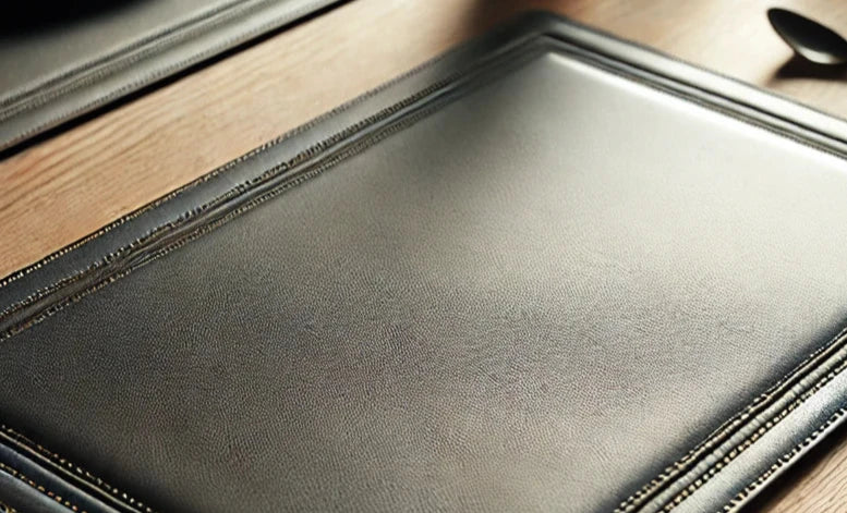 Leather Placemat.