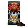 Fire Department Coffee Skull-Crushing Espresso Dark Roast Premium Ground Coffee, 12 oz