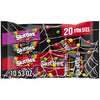 Skittles Original, Wild Berry & Shriekers Fun Size Chewy Halloween Candy, 20 Count Bulk Bag