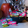 Nerds Fruity Chewy Halloween Trick-or-Treat Variety Bag, NERDS Gummy Clusters, SweeTARTS, Trolli, Laffy Taffy, and Black Forest, 55 Pieces, 18.42 Ounces