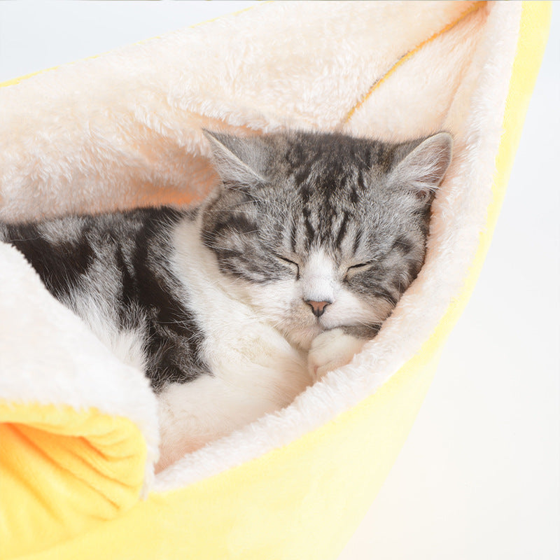 Four Seasons Banana-Shape Pet Nest