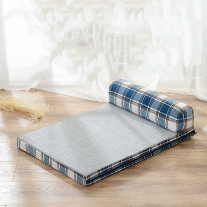 Scratch-Resistant Linen Dog Sofa Bed