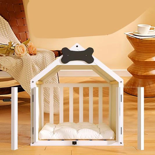 Indoor Solid Wood Doghouse