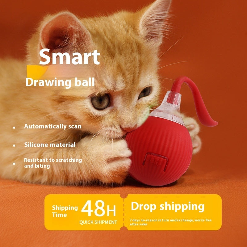 Super Drive Interactive Rolling Ball Toy for Cats