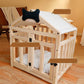 Indoor Solid Wood Doghouse